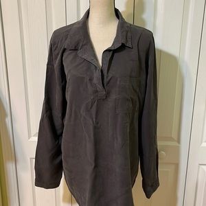 Cloth & Stone Dark Gray Pullover Top